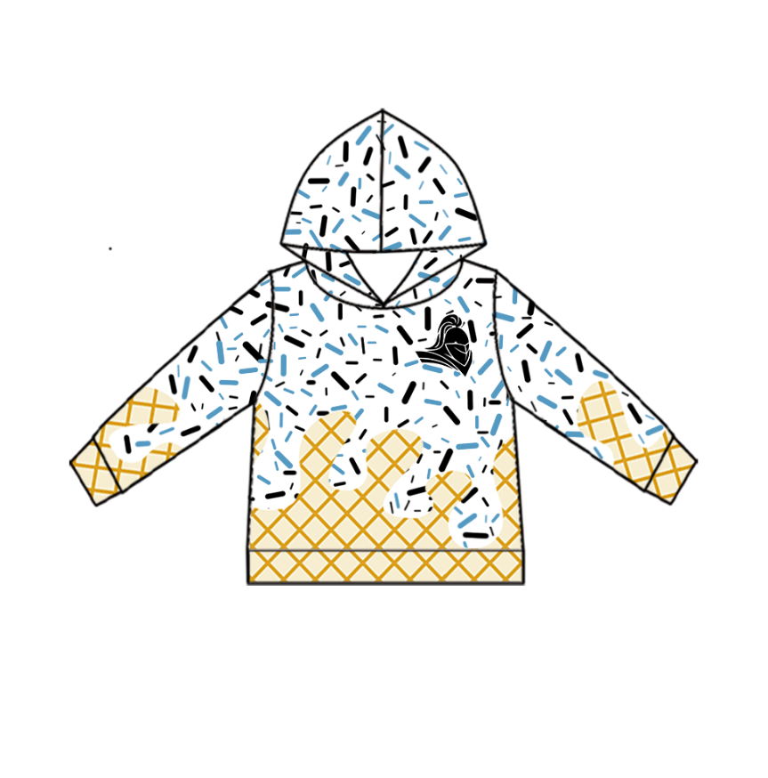 Custom Baby Boys Knights Team Long Top D 8.1