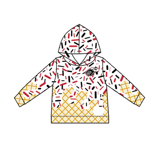 Custom Baby Boys Eagles Team Long Top D 7.23