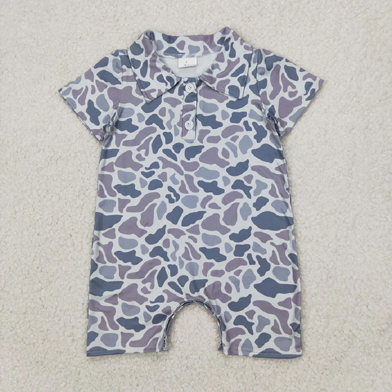 Match Baby Infant Boys Short Sleeves Camo Rompers D 4.19