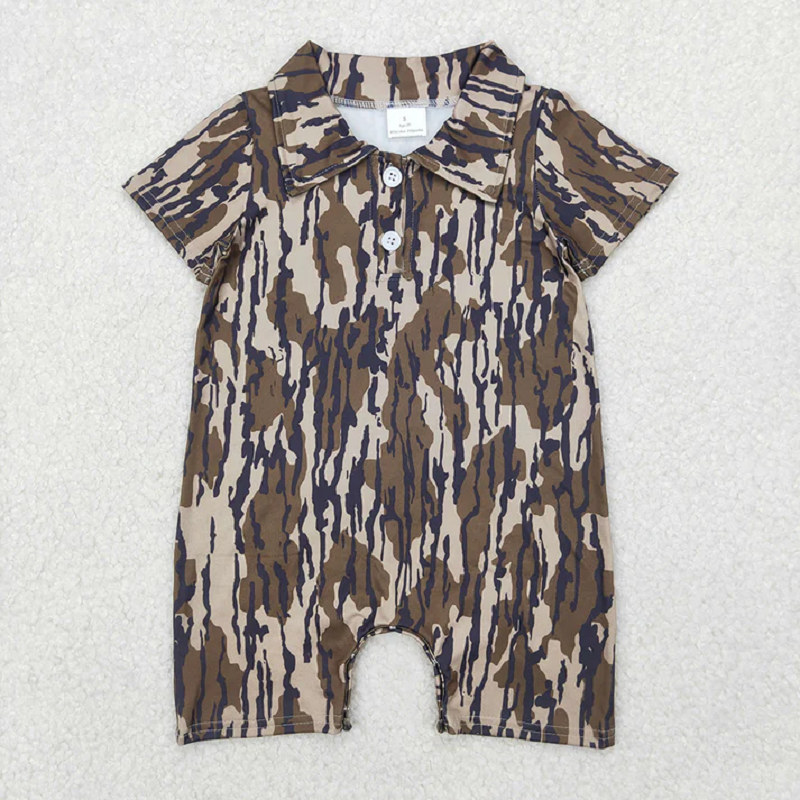 Match Baby Infant Boys Short Sleeves Camo Rompers D 4.19