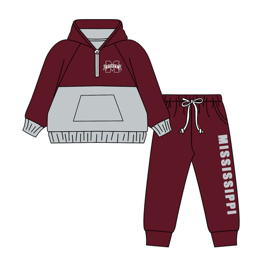 Custom baby boys MISSISSIPPI set MOQ5 D 826