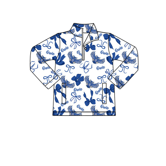 Custom Baby Boys Anderson Shiro Owls Team Long Top D 8.9