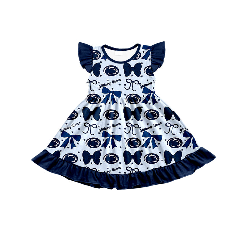 Custom  baby girl  Penn State Nittany Lions team dress  D 6.28