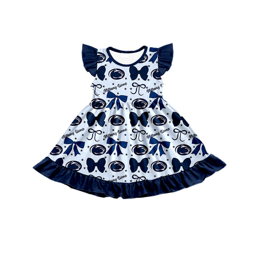 Custom  baby girl  Penn State Nittany Lions team dress  D 6.28