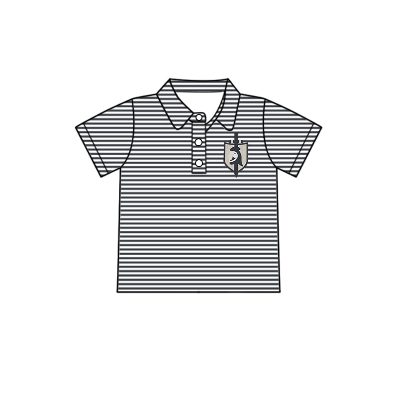 Custom Kids Boys Warriors  team Shirt Top D 7.26