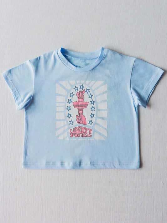 Custom Baby Girls Short Shirt Top D 5.28