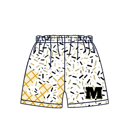 Custom  Baby Boys McGregor Bulldogs Team Sports Shorts D 7.5