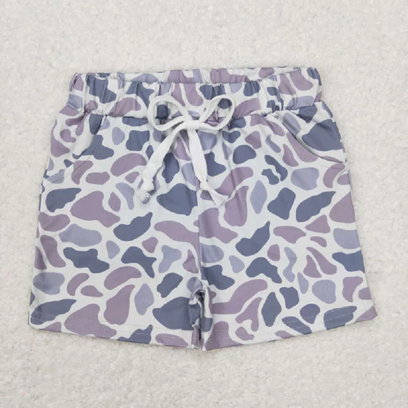 8 Colors Sibling Baby Boys Camouflage Summer Bottom Shorts D 821