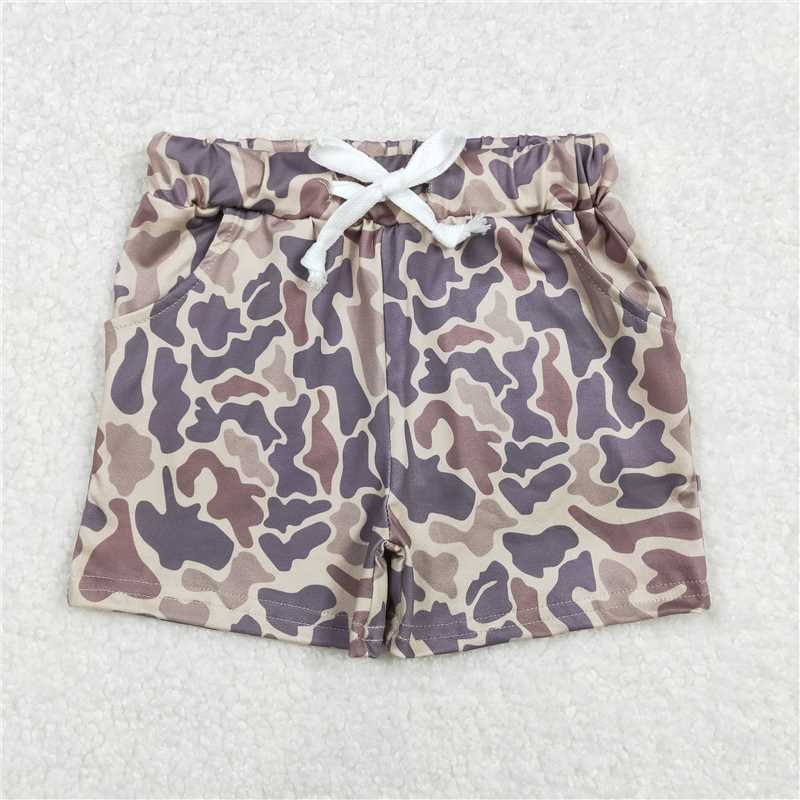 8 Colors Sibling Baby Boys Camouflage Summer Bottom Shorts D 828