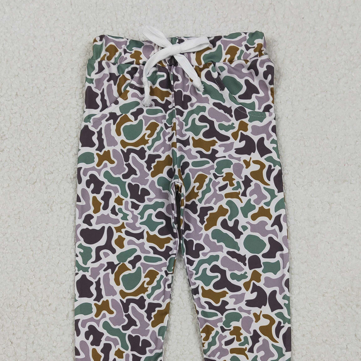 Baby Boys Southern Camo Legging Pants with Pockets Bottom Casual Comfortable Fit Baby Clothing