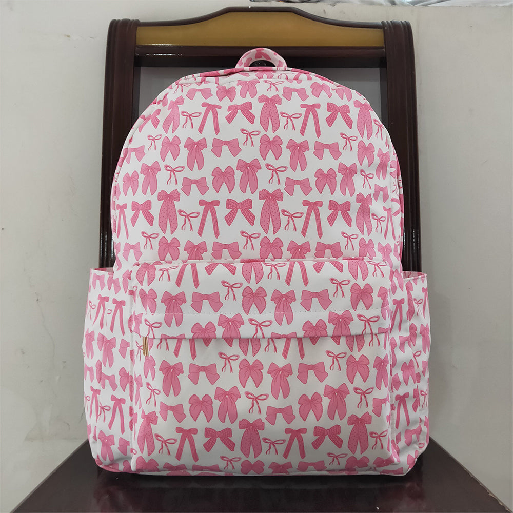 BA0285 Baby Girls Pink Bows Backpacks Bags  D 3.24