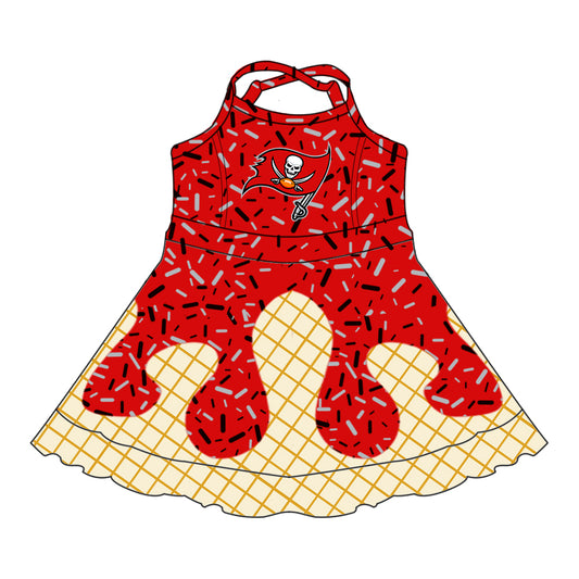 Custom Baby Girls BUCCANERS team dress D 6.19