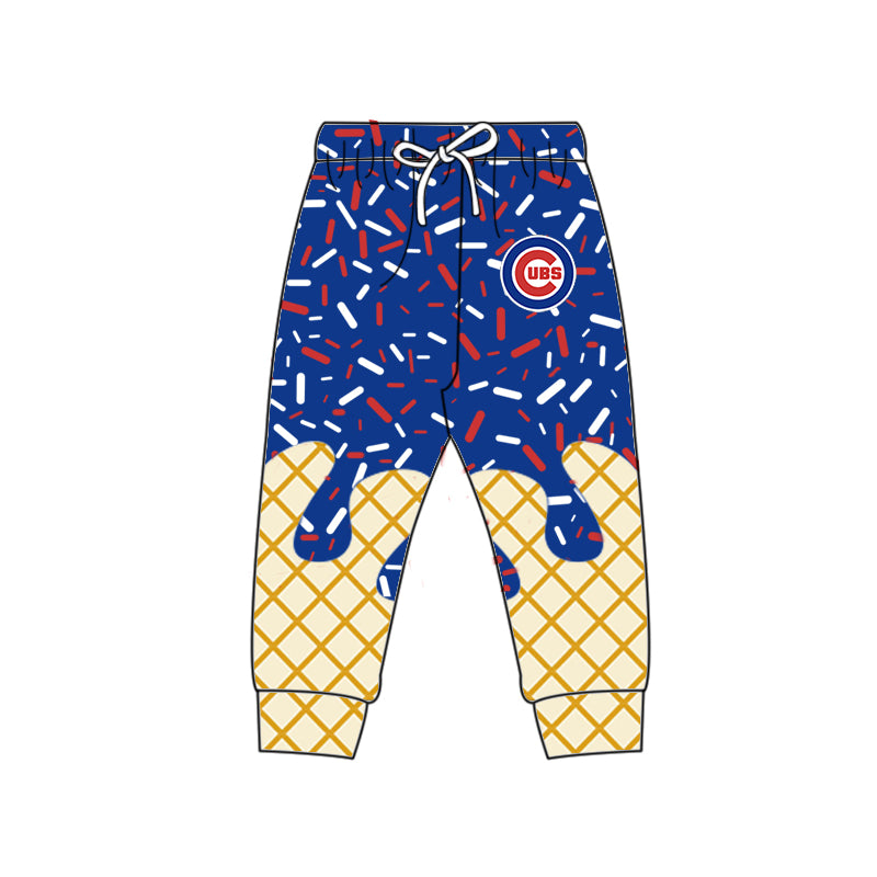 Custom CHICAGO CUBS boys team pants D 8.8
