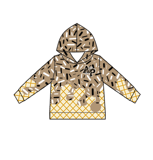 Custom Baby Boys Panthers Team Long Top D 7.22