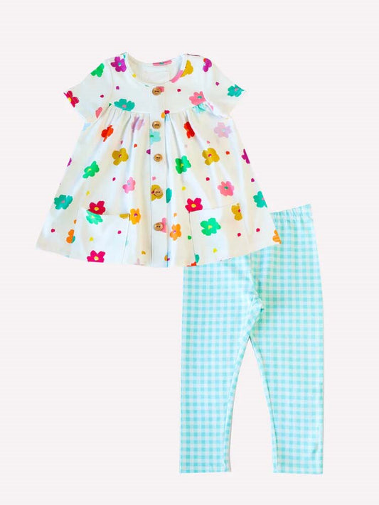 Custom Baby Girls floral dress D 5.28