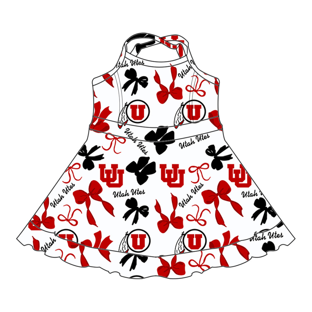 Custom Baby Girls ball team dress D 5.24