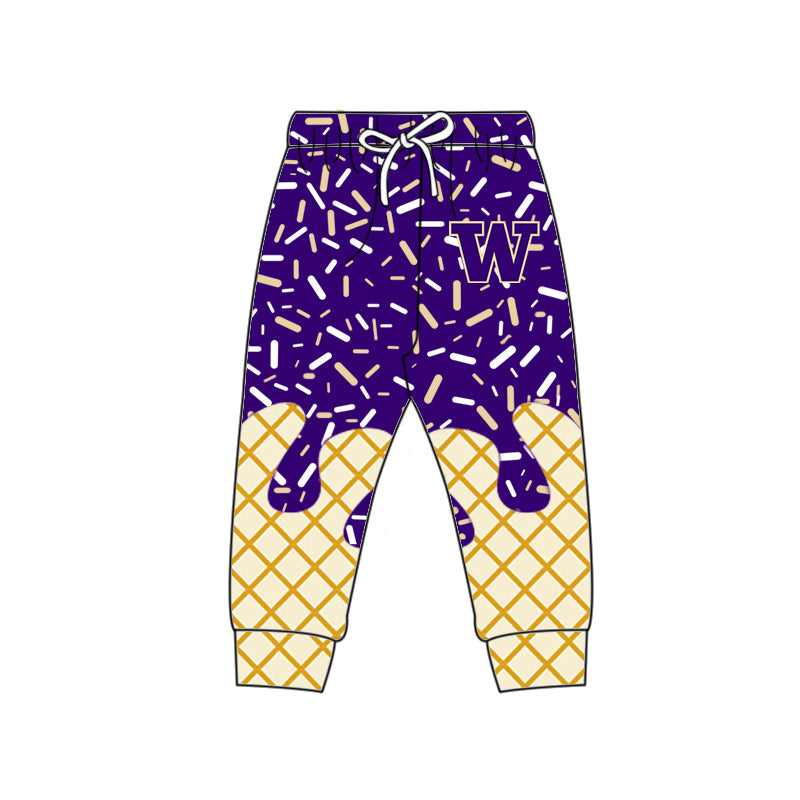 Custom Washington Huskies boys team pants D 6.11