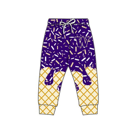 Custom Washington Huskies boys team pants D 6.11