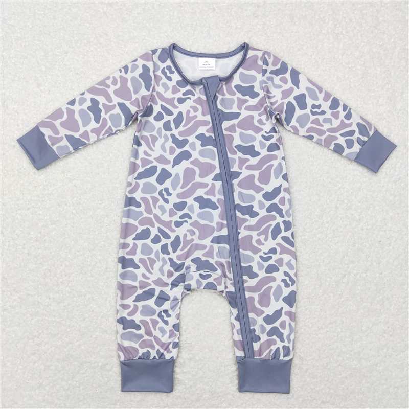 Match Baby Boys Girls Grey Camo Brother Hunting Spring Summer Clothes Sets