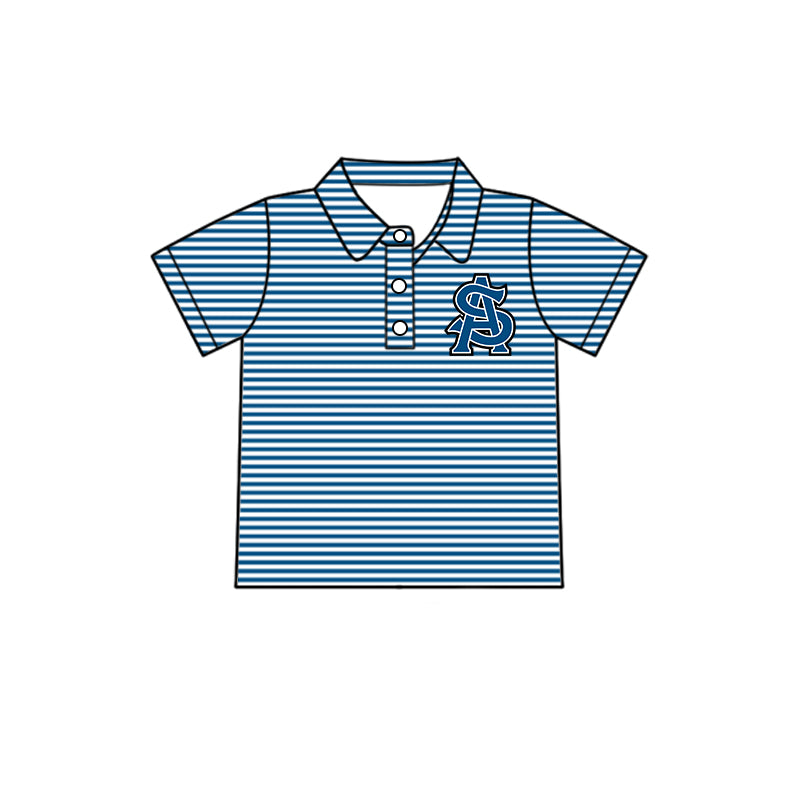 Custom Kids Boys Trojans team Shirt Top D 7.25