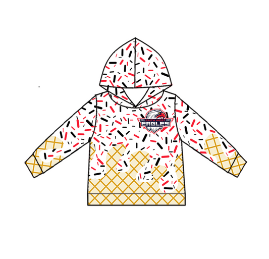 Custom Baby Boys Eagles Team Long Top D 7.24