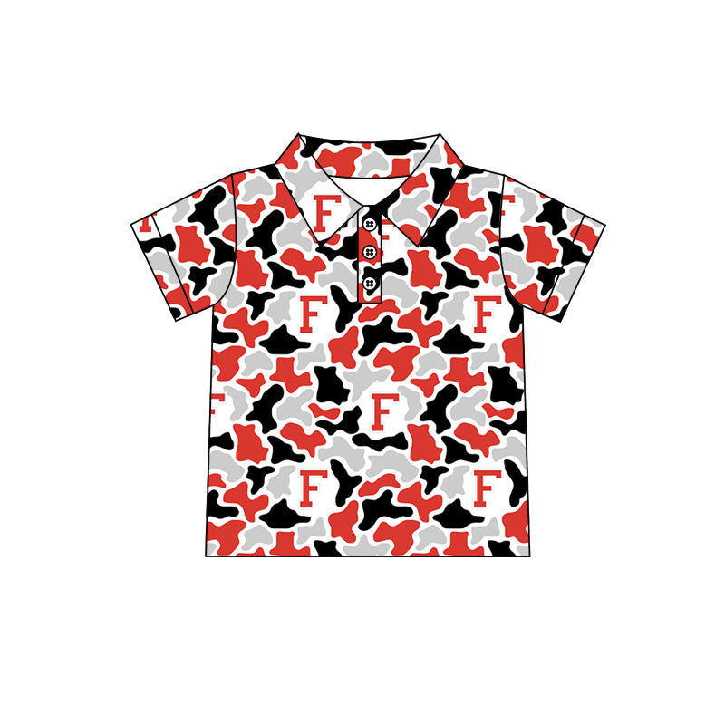 Custom order Alexis team F boy polo