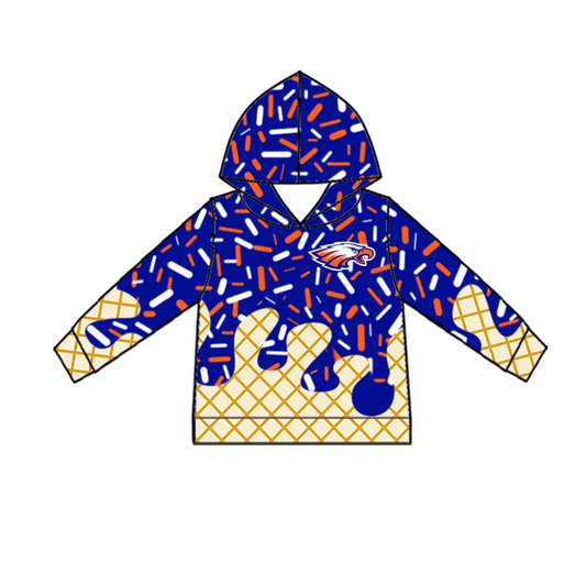 Custom Baby Boys Canutillo-Eagles Team Long Top D 7.23