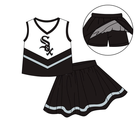 Custom baby girls Cheerleading dress set MOQ3 D 7.9