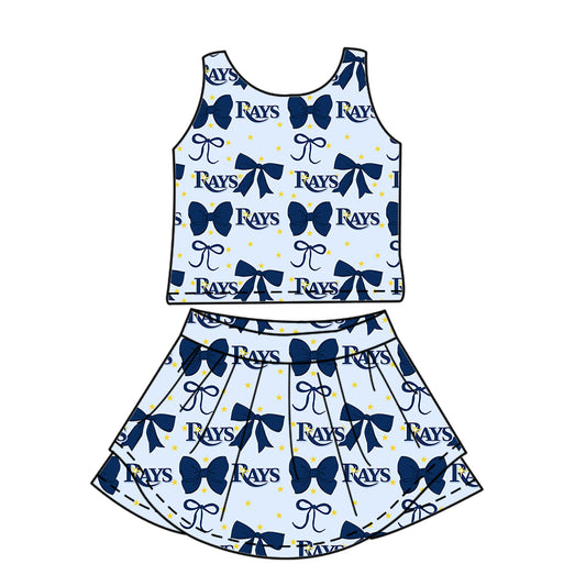 Custom  baby girl T team dress set  D 6.23
