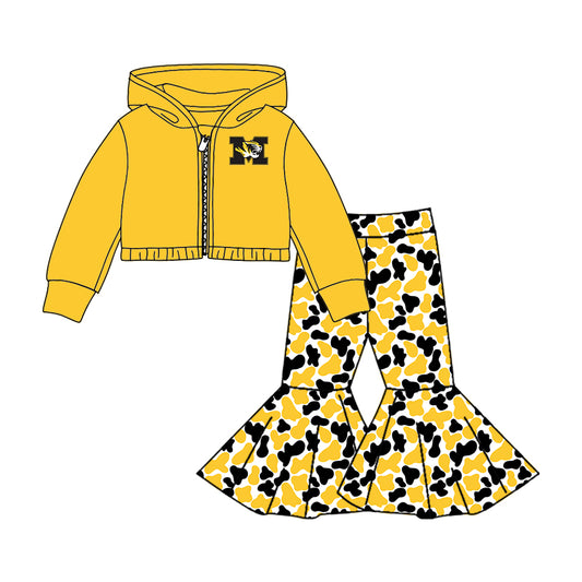 Custom baby girls Missouri Tigers team set MOQ3 D 8.6