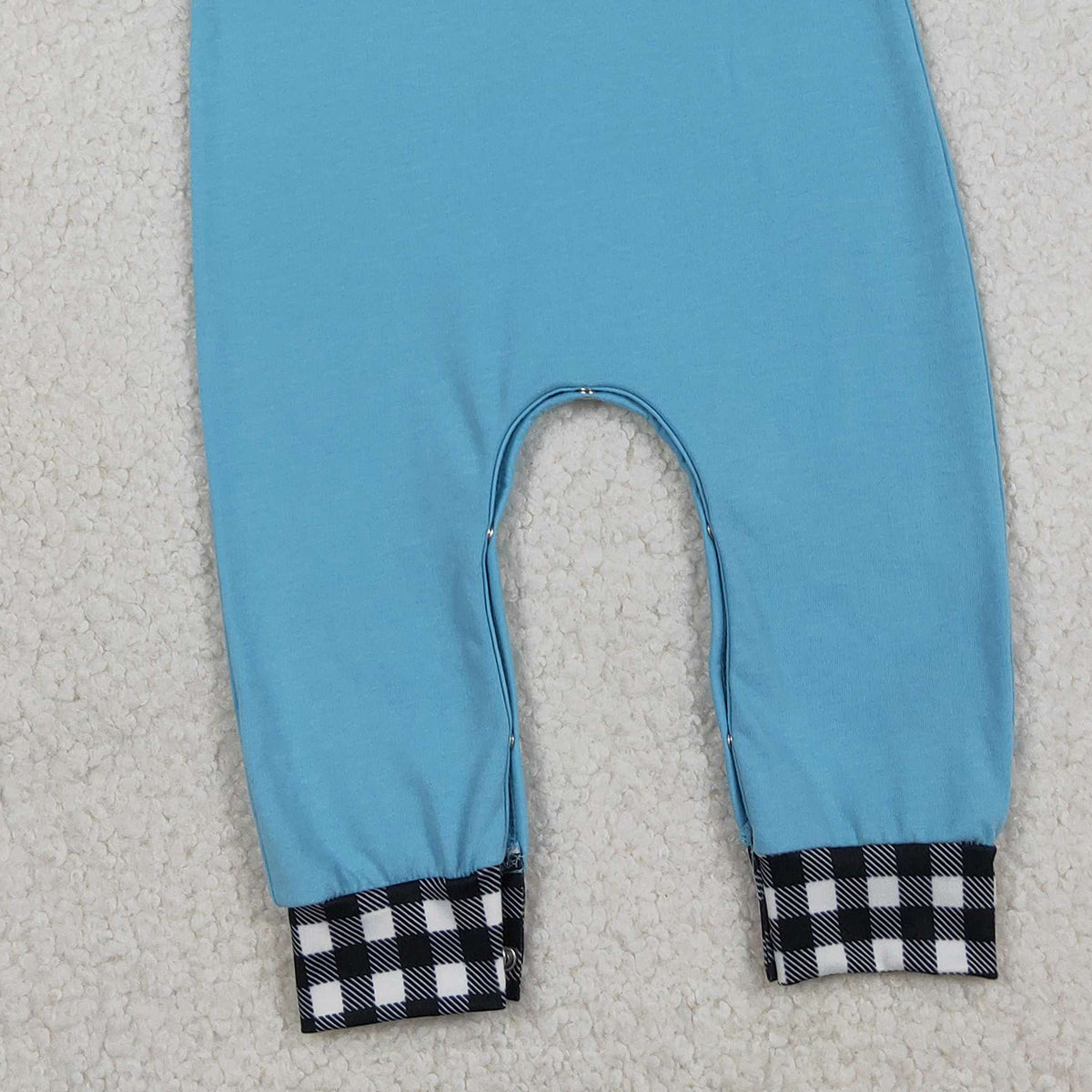 Embroidery 'I Love Footballs' Baby Boys Team Footie Rompers Cute Embroidered Bodysuits for Newborns And Toddlers