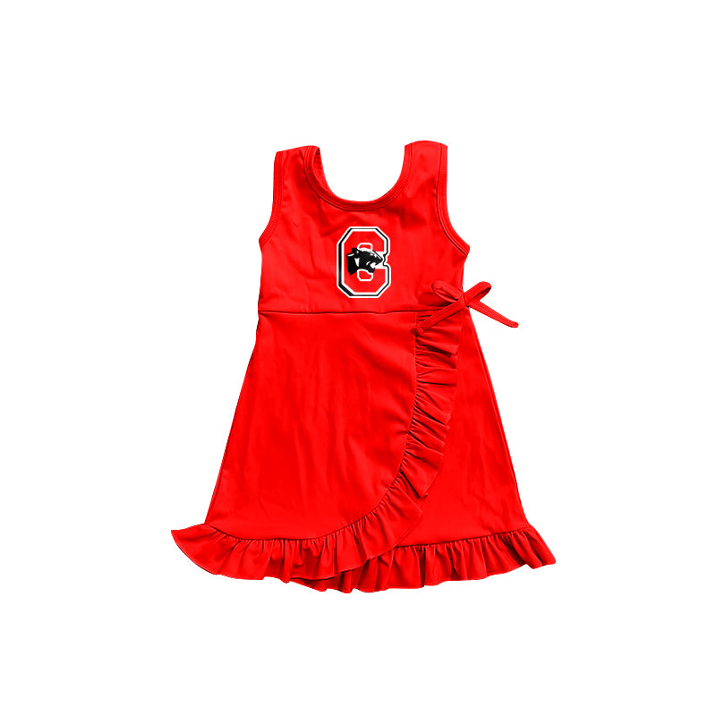 Custom order Alexis team panthers girl dress