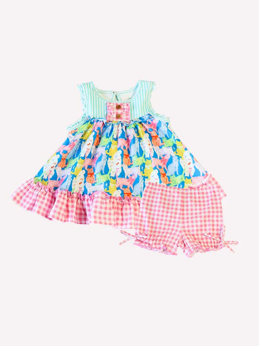 Custom Baby Girls floral dress D 5.28