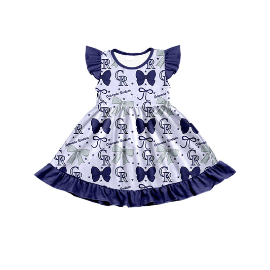 Custom Baby Girls  Colorado Rockies dress D 6.20