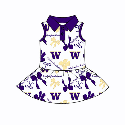 Custom Baby Girls ball team dress D 5.26