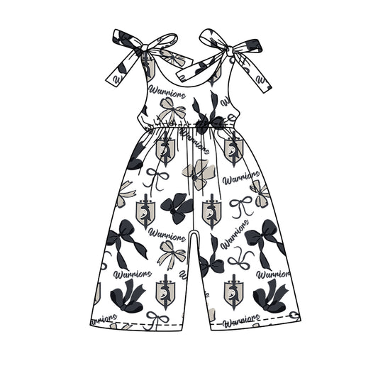 Custom baby girls Warriors team jumpsuit MOQ3 D 7.26