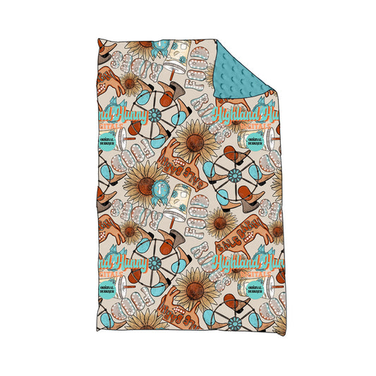 Custom children blankets MOQ5 2024 8.24