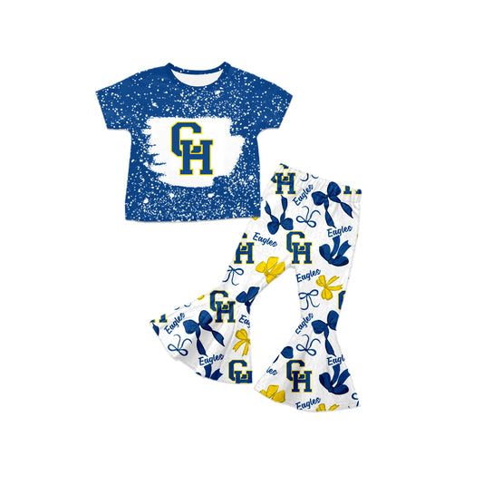 Custom baby girls Eagles set MOQ3 D 8.1