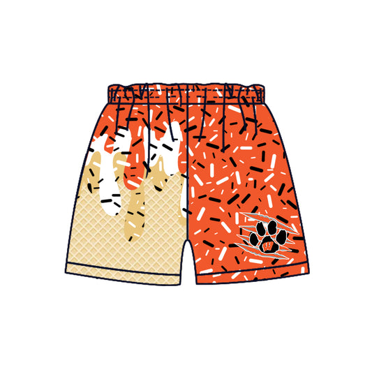 Custom Baby Boys Eagles Team Sports Shorts D 8.1