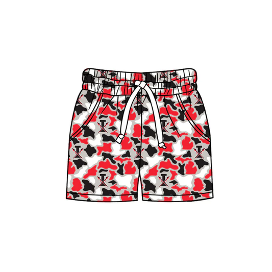 Custom order camo team shorts kids clothing