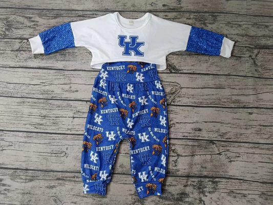 MOQ 3PCS Custom 2pcs state girl outfit UK