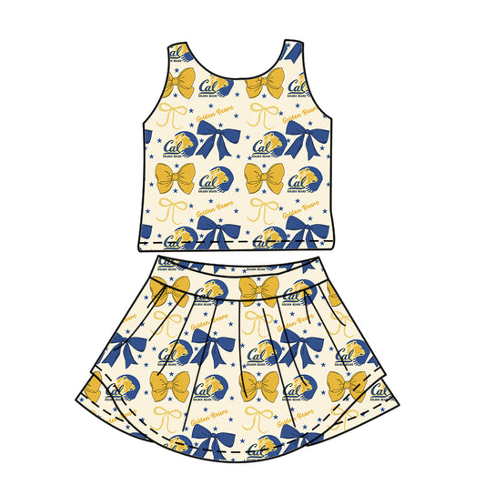 Custom baby girl C team dress set D 6.24