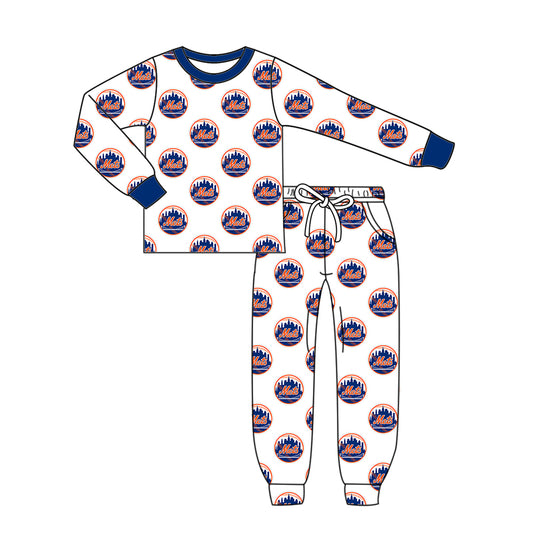 Custom  baby boys new york mets set     MOQ3  D 8.8