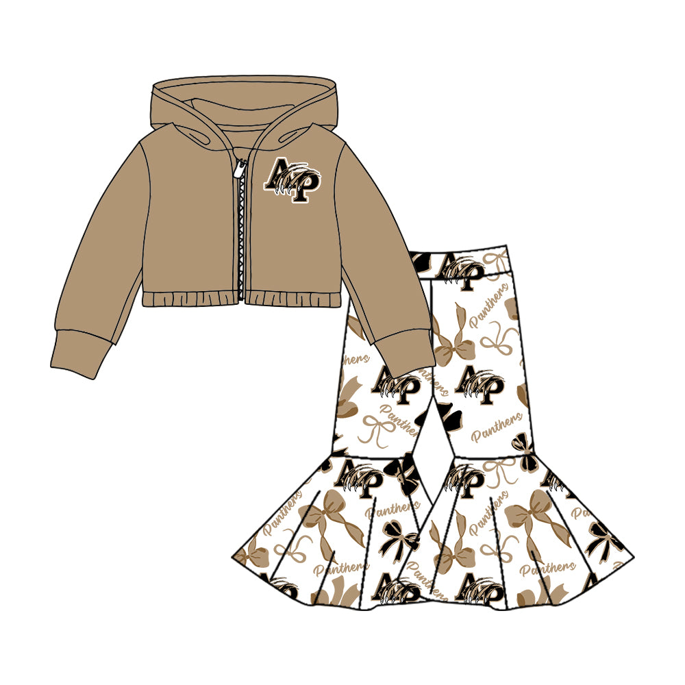 Custom  baby girls Panthers set    MOQ3  D 7.22