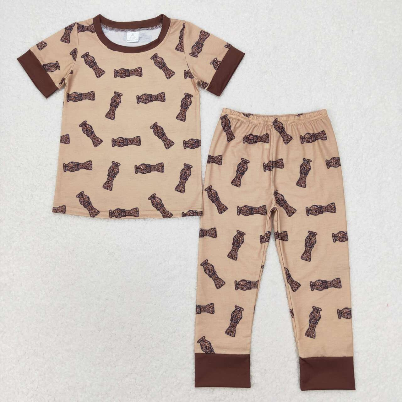 Match Bamboo Baby Boys Camo Duck Call Sibling Brother  Pajamas Clothes Sets