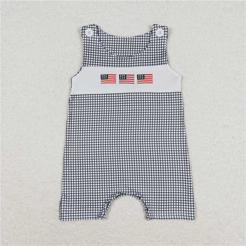 Match Baby Girls Flag 4th Of July Sibling Rompers Dresses Clothes Sets D 814 05