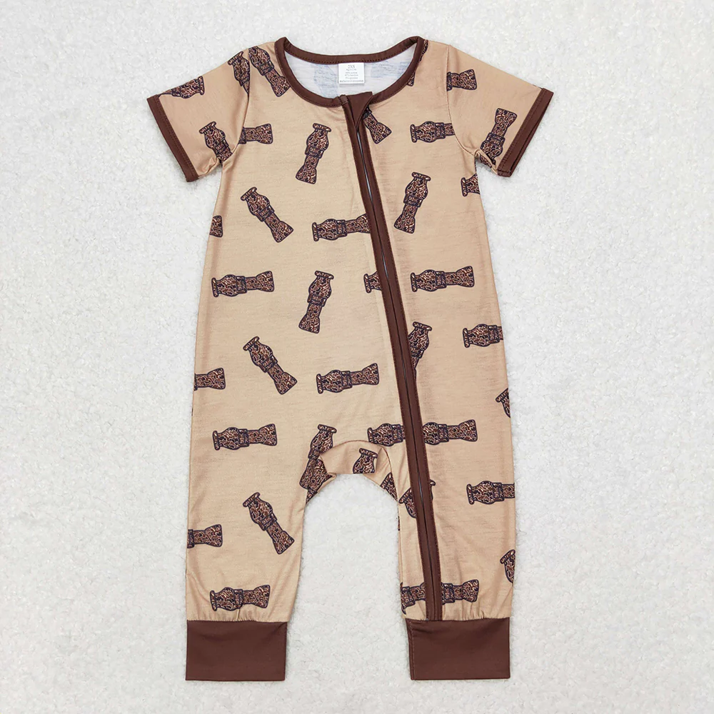 Match Bamboo Baby Boys Camo Duck Call Sibling Brother  Pajamas Clothes Sets