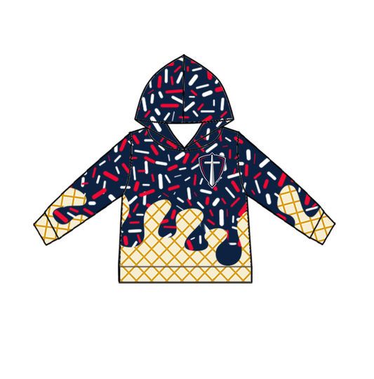 Custom Baby Boys Christian-Crusaders Team Long Top D 7.23