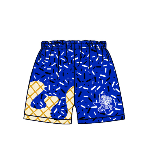 Custom  Baby Boys  Winters Blizzards Team Sports Shorts D 7.7