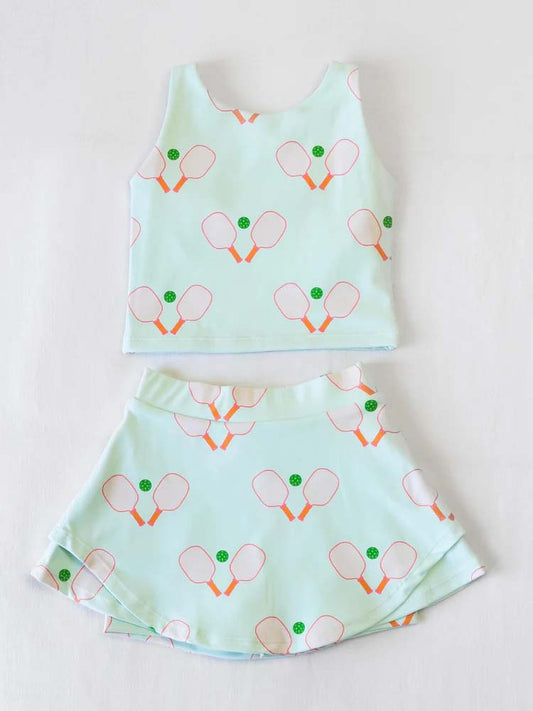 Custom Baby Girls Short dress set D 5.28